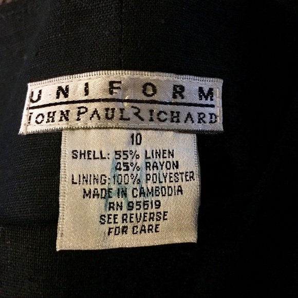 👗 Traditional Linen/Rayon LBD 👗 - Picture 3 of 3